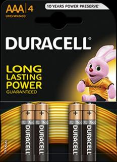 Bateria alkaliczna LR03 4blister DURACELL