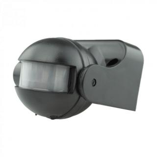 Czujnik ruchu ścienny PIR CP-2B czarny ECOLIGHT