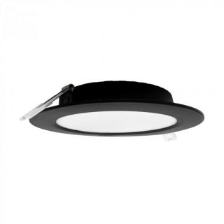 Downlight DL-1 12W 4000K 1200lm czarny okrągły podtynkowy ECOLIGHT