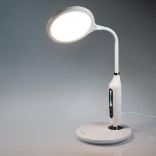 Lampa biurkowa LED TS-2245 10W 500lm ze zmienną barwą światła i ściemniaczem biała TIROSS