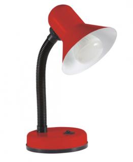 Lampa biurkowa ŚMIESZEK KX3087 czerwona 40W E27 KOBI