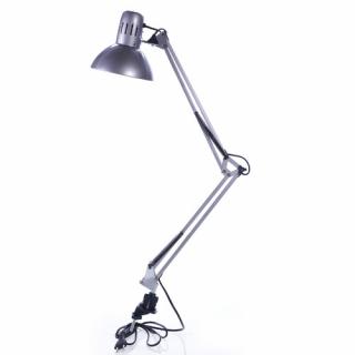 Lampa kreślarska LK-01 60W E27 szara przykręcana RUM-LUX