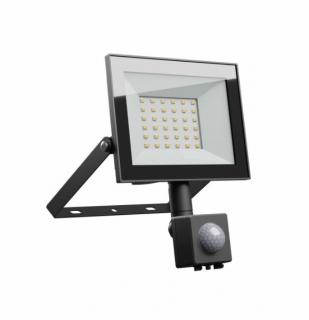 Projektor LED z czujnikiem ruchu NOCTIS LUX 4 30W 4000K czarny SPECTRUM