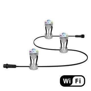 Rozszerzenie linii świetlnej ogrodowej SMART+ WIFI GARDEN DOT 3P 0,7W RGB LEDVANCE