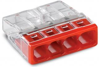 Szybkozłączka czteropolowa 4x0,5-2,5mm WAGO 2273-204