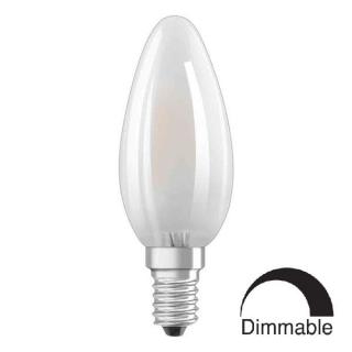 Żarówka  LED FILAMENT 4,8W 470lm 2700K 230V E14 matowa DIM OSRAM