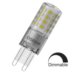 Żarówka LED PIN 40 4W 2700K 470lm G9 230V ściemnialna OSRAM