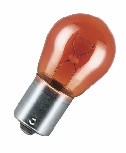 Żarówka samochodowa 21W 12V BAU15s PY21W OSRAM 7507