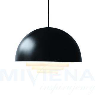 Motown lampa wisząca 36 czarny