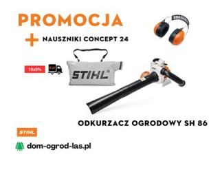 Odkurzacz ogrodowy SH 86 + Nauszniki Concept 24