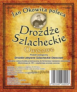 Drożdże Szlacheckie Owocowe - Jan Okowita