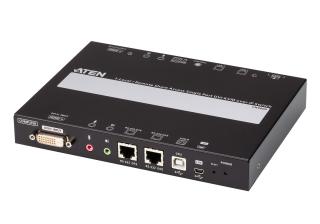 1-lokalny/zdalny dostęp do udostępniania Jednoportowy przełącznik DVI KVM over IP CN9600 CN9600-AT-G