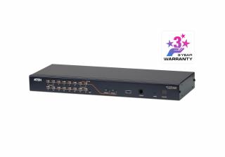 16-portowy przełącznik KVM Cat5 KH2516A KH2516A-AX-G