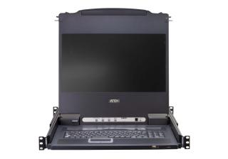 16-portowy przełącznik KVM LCD PS/2-USB VGA typu Single Rail CL5716MW CL5716MW-ATA-AG