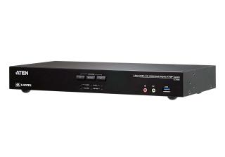 2-portowy przełącznik KVMPtrade; USB 3.0 4K HDMI z obsługą dwóch ekranów CS1842 CS1842-AT-G