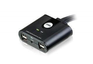 4-portowe urządzenie do udostępniania peryferyjnego USB 2.0 US424 US424-AT