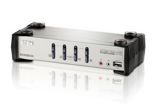 4-portowy przełącznik PS / 2-USB VGA / Audio KVMP z OSD CS1734B CS1734B-A7-G