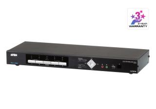 4-Portowy przełącznik USB 4K HDMI Multi-View KVMPtrade; CM1284 CM1284-AT-G