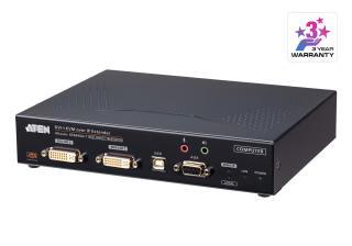 Dwumonitorowy nadajnik ekstendera KVM over IP DVI-I z dostępem poprzez internet KE6940AiT KE8900ST-AX-G