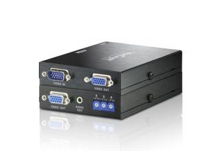 Extender VGA / Audio Cat 5 (1280 x 1024 przy 300 m) VE170Q VE170Q-AT-G