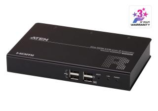 Jednomonitorowy odbiornik ekstendera KVM over IP HDMI typu slim KE8900SR KE8900SR-AX-G