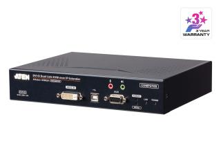Nadajnik KVM over IP DVI-D Dual-Link 2K z portami SFP i PoE KE6922T KE6922T-AX-G