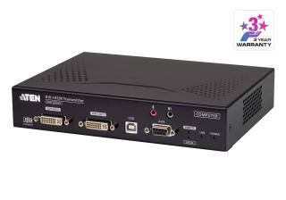 Nadajnik KVM over IP DVI-I z obsługą dwóch ekranów i zdalnym dostępem RCMDVI40AT KE8900ST-AX-G