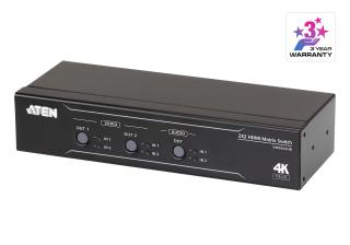 Przełącznik 2 x 2 HDMI with Audio De-Embedder Matrix VM0202HB VM0202HB-AT-G