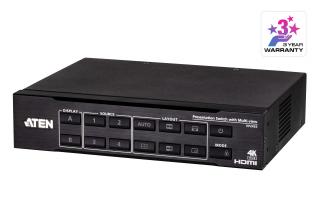 Przełącznik prezentacyjny 4 x 2 True 4K HDMI z Multi View VP2420 VP2420-AT-G