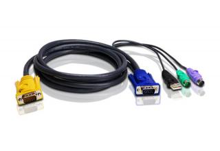 Przewód 1.2 m KVM PS/2-USB KVM  2L-5301UP 2L-5301UP