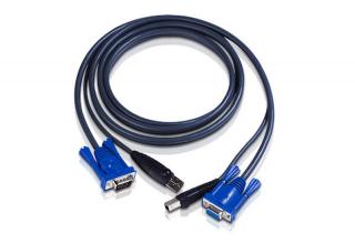 Przewód KVM USB 3 m 2L-5003U