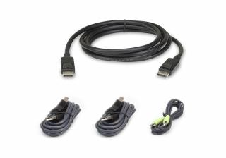 Przewód KVM USB DisplayPort 1,8 m 2L-7D02UDPX4