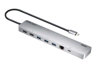 Wieloportowa stacja dokująca USB-C z Power Pass-Through UH3240 UH3240-AT