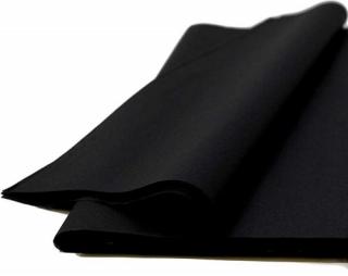 Bibuła Gładka Czarna 38x50cm - 500 arkuszy
