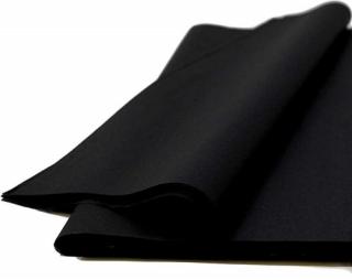 Bibuła Gładka Czarna 50x70cm - 500 arkuszy