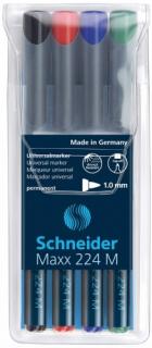Foliopis SCHNEIDER MAXX 224 M 1mm 4 kol. mix