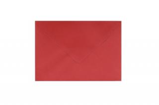 Koperty Ozdobne C6 Perłowe Czerwone 120gsm, 50 sztuk
