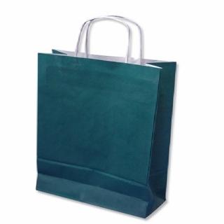 Pakiet - Torby Na Prezent 400x180x390 Zielone 10szt