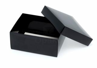 Pudełko laminowane 160x125x70mm czarne A6