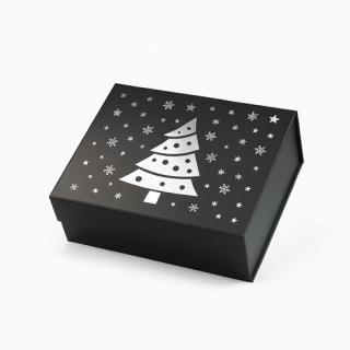 Pudełko Magnetyczne Christmas Czarne 235x170x100mm (zew) A5