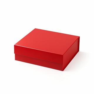 Pudełko Magnetyczne Czerwone 235x235x80mm (zew) A5