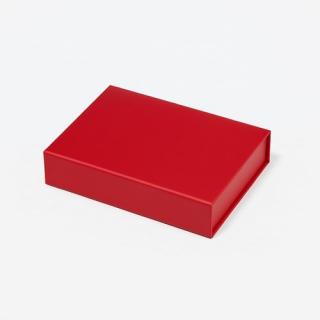 Pudełko Magnetyczne Jasny Czerwony 120x90x25mm (zew.)