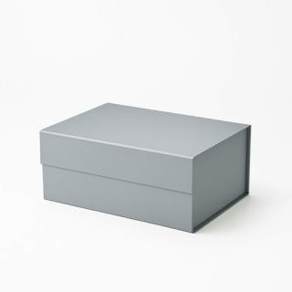 Pudełko Magnetyczne Perłowy Srebrny 235x170x100mm (zew)A5