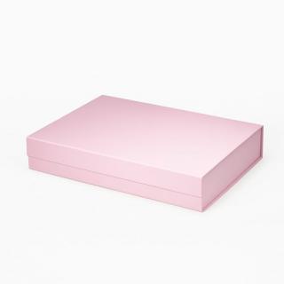 Pudełko Magnetyczne Różowe 380x280x60mm (zew) L