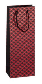 Torebka na wino 125x85x360mm K-421 MSB