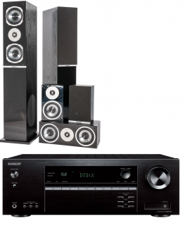 Onkyo TX-NR5100 + Quadral Argentum 6000 (czarny)