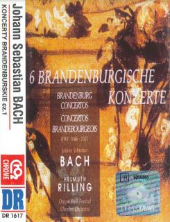 J.S. Bach - 6 Brandenburgische Konzerte (Kaseta MC)