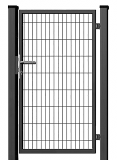 Furtka SX 656 - 1,00 x 1,70 m - antracyt , zielona