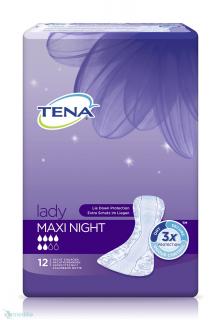 TENA Lady Maxi Night, podpaski specjalist. 12 szt