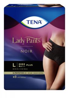 TENA Lady Pants Plus Noir Large OTC 8 szt